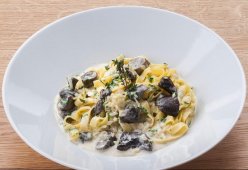Тальятелли с лесными грибами
