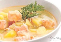 Уха из форели по-фински