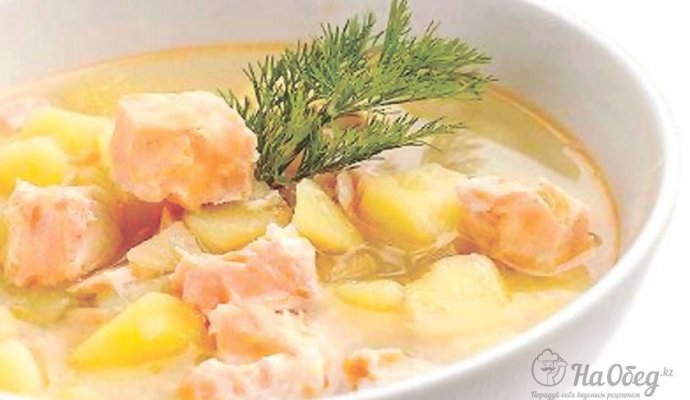 Уха из форели по-фински