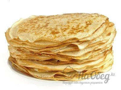 Тонкие блины на кефире