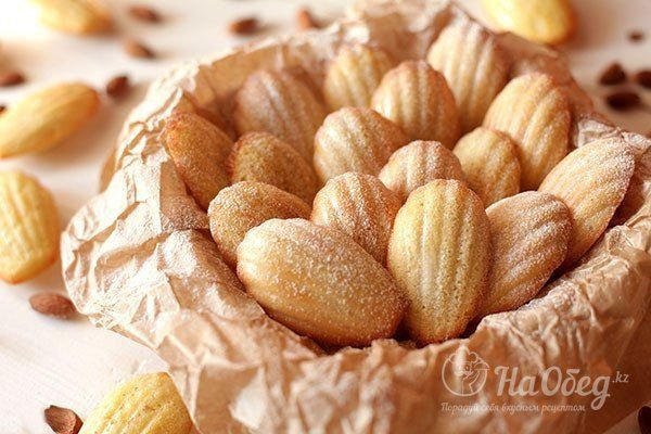 Миндальное печенье Мадлен