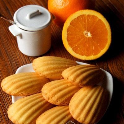 Печенье Мадлен с цитрусовыми