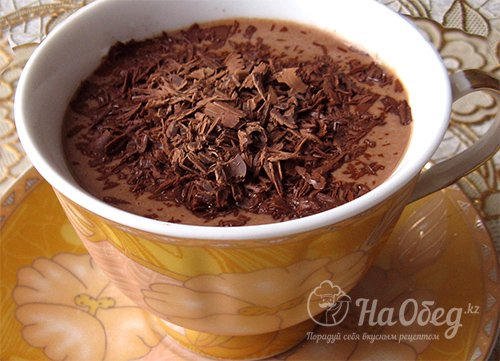 Горячий шоколад из какао-порошка