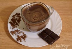 Горячий шоколад с молоком