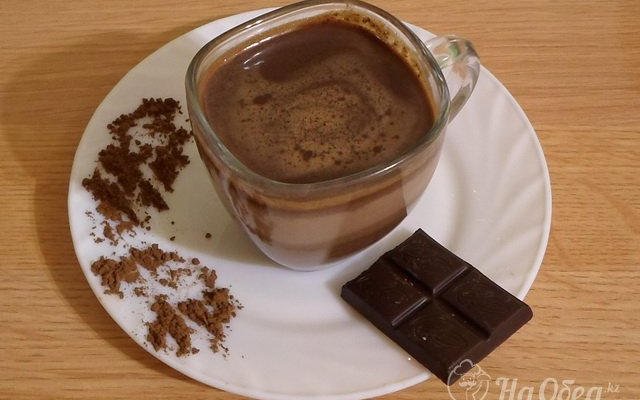 Горячий шоколад с молоком