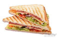 Клаб-сэндвич с ветчиной
