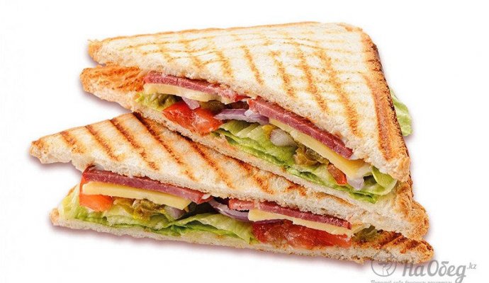 Клаб-сэндвич с ветчиной