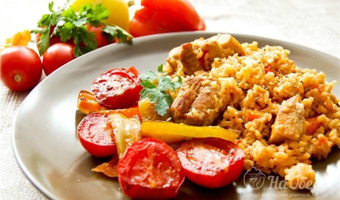 Плов со свининой