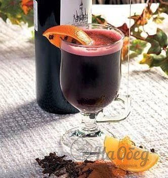 Коктейль с красным вином