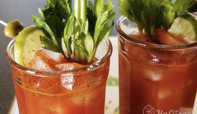 Коктейль водка с соком