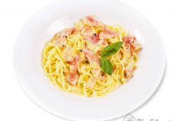 Паста Карбонара с беконом
