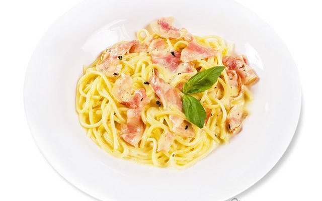 Паста Карбонара с беконом