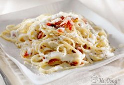 Паста Карбонара со сливками