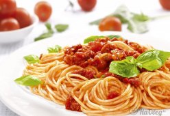 Итальянская паста Болоньезе