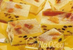 Творожный пирог с изюмом