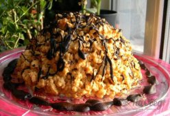 Торт «Муравейник» с орехами