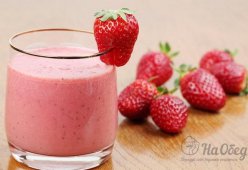Клубничный смузи