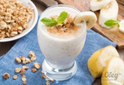 Смузи с бананом