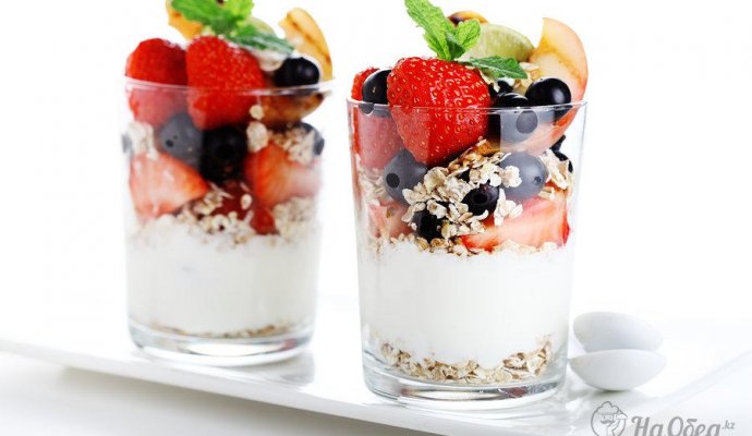 Мюсли с йогуртом