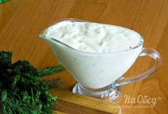 Сметанно-сырный соус