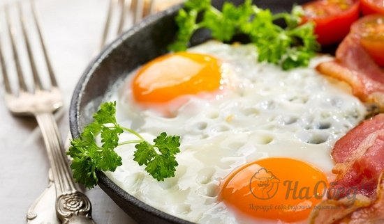 Яичница с беконом