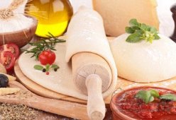 Тесто для пиццы без дрожжей