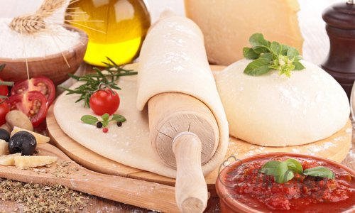 Тесто для пиццы без дрожжей