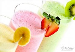 Молочный коктейль в блендере