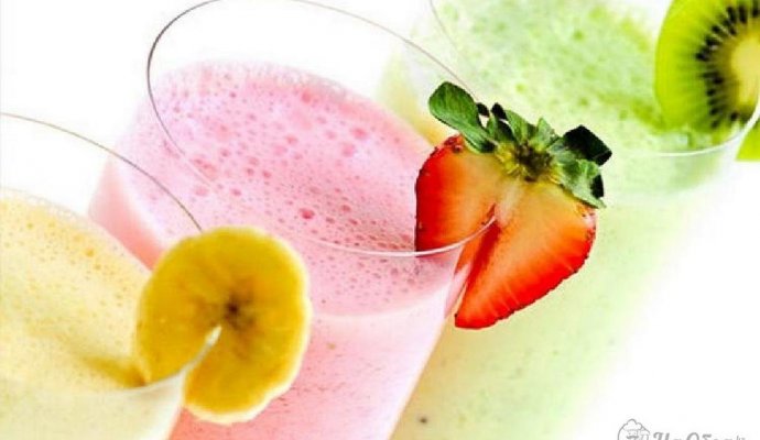 Молочный коктейль в блендере