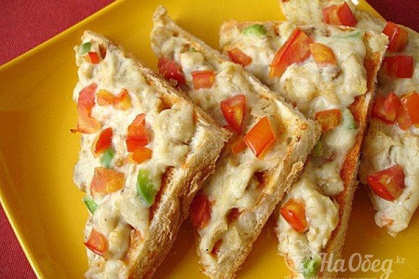 Тосты с овощами