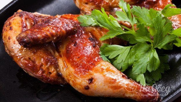 Цыпленок табака в духовке