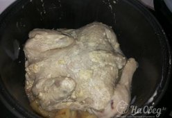 Цыпленок табака в мультиварке