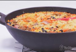 Подробный рецепт Ферганского плова от Сталика Ханкишиева