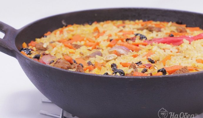 Подробный рецепт Ферганского плова от Сталика Ханкишиева