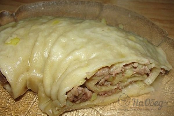 Ленивые пельмени на пару