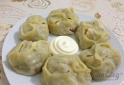 Сочные манты в пароварке