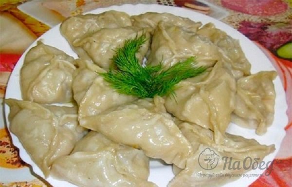 Манты с тыквой