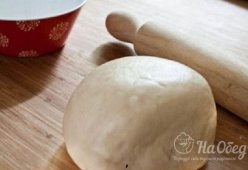 Готовим тесто на манты