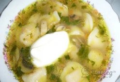 Готовим бабушкин суп с пельменями