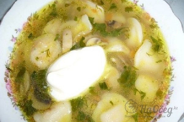 Готовим бабушкин суп с пельменями