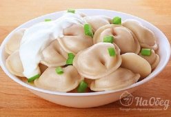Приготовление сибирских пельменей