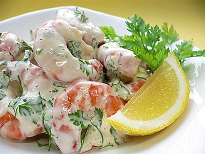 Вкуснейший Салат Из Морепродуктов Фото