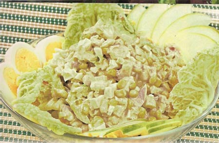 Салат с китайской капустой легкий на каждый день