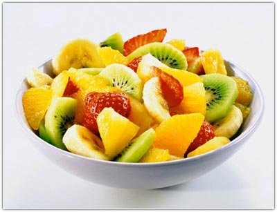 салаты с фруктами